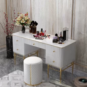 Discover The Elegance Of The Shrih Marble Vanity Table! With Its Beautiful Design And Functional Drawers, It’s A Must-Have For Any Modern Home. Get In Touch For The Best Quality And Prices! 🛁✨ #Shrihtrading #Luxuryliving #Marble